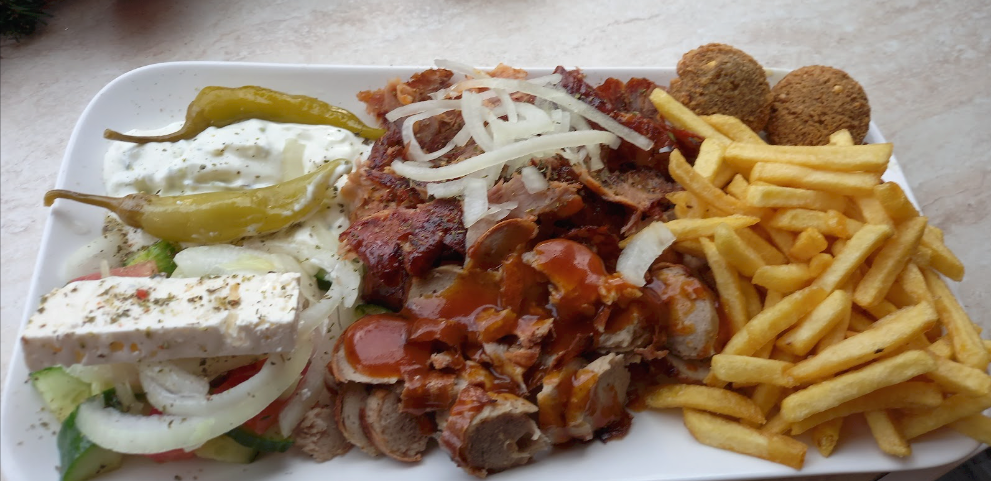 Teller Gemischt Vorher